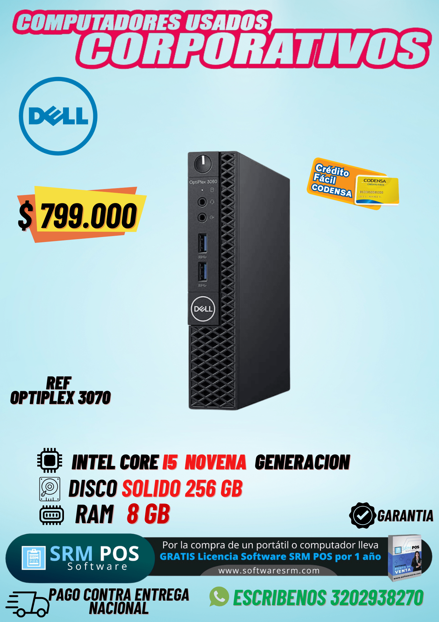 Dell Tiny Optiplex 3070